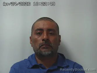 Mugshot of SAMUEL CRUZ CRUZ booked in Madison County, Ohio on April 24, 2026