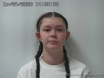 Mugshot of QUESTA SCERBA booked in Madison County, Ohio on April 24, 2026