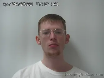 Mugshot of CALEB DIXON booked in Madison County, Ohio on April 24, 2026