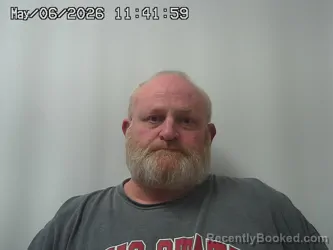 Mugshot of DAVID HAINES booked in Madison County, Ohio on May 6, 2026