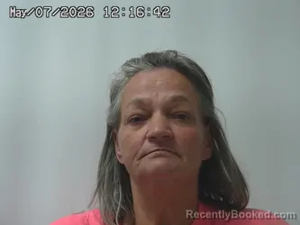 Mugshot of MICHELLE DARNELL booked in Madison County, Ohio on May 7, 2026