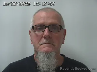 Mugshot of TERRY RANDALL booked in Madison County, Ohio on June 26, 2026