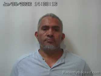 Mugshot of FRANCISCO GABARRETE OLIVA booked in Madison County, Ohio on June 30, 2026