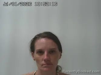 Mugshot of ALLYSHA JOHNSON booked in Madison County, Ohio on July 1, 2026