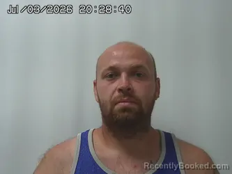 Mugshot of ZACHARY SAMPSON booked in Madison County, Ohio on July 3, 2026