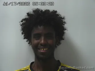 Mugshot of IDLE HASSAN booked in Madison County, Ohio on July 17, 2026