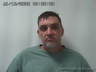 Mugshot of JEREMY COX booked in Madison County, Ohio on July 18, 2026