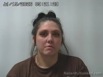 Mugshot of AMANDA COLLINS booked in Madison County, Ohio on July 19, 2026