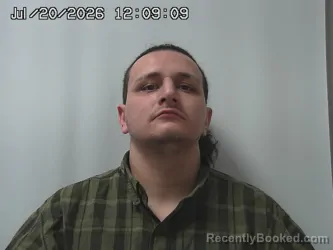 Mugshot of BRANDON GONZALEZ booked in Madison County, Ohio on July 20, 2026