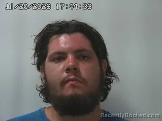 Mugshot of NATHAN POLING booked in Madison County, Ohio on July 20, 2026