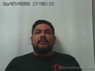 Mugshot of Juan Ruelas-Gonzalez booked in Madison County, Ohio on August 7, 2026