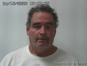 Mugshot of David Mills booked in Madison County, Ohio on August 15, 2026