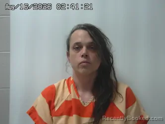 Mugshot of Anastasia Gast booked in Madison County, Ohio on August 16, 2026