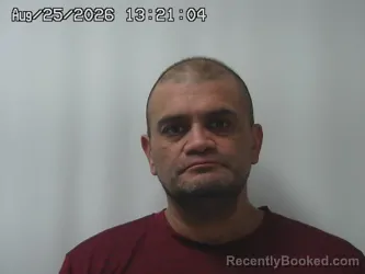 Mugshot of Amando Beltran booked in Madison County, Ohio on August 25, 2026