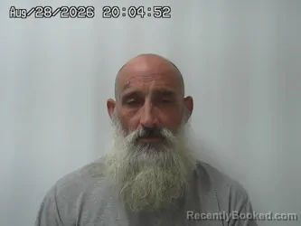 Mugshot of Tommy Stage booked in Madison County, Ohio on August 28, 2026