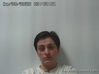 Mugshot of Mikayla Martinez booked in Madison County, Ohio on August 30, 2026