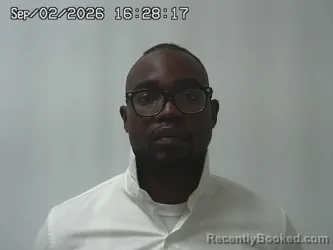 Mugshot of Damien Robinson booked in Madison County, Ohio on September 2, 2026