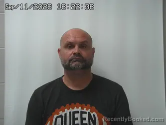 Mugshot of Robert Boling booked in Madison County, Ohio on September 11, 2026