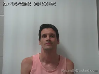 Mugshot of Adrian Brady booked in Madison County, Ohio on September 14, 2026