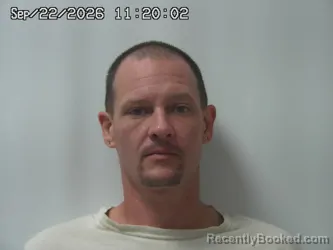 Mugshot of Robert Kennedy booked in Madison County, Ohio on September 22, 2026