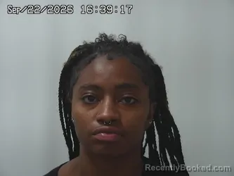 Mugshot of Olivia Anderson booked in Madison County, Ohio on September 22, 2026