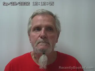 Mugshot of Terry Randall booked in Madison County, Ohio on September 28, 2026