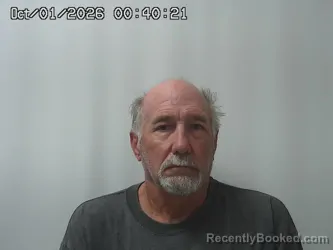 Mugshot of James Snyder booked in Madison County, Ohio on October 1, 2026
