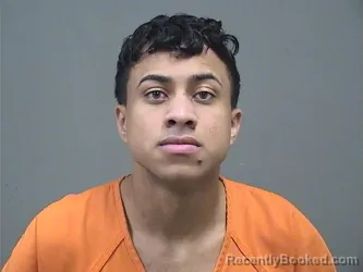 Mugshot of DEIKER PEREZ REYES booked in Mahoning County, Ohio on July 12, 2026