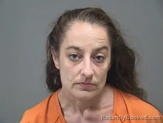 Mugshot of Andrea Lengyel booked in Mahoning County, Ohio on August 17, 2026