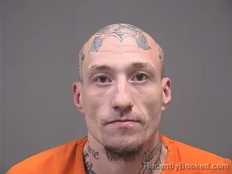 Mugshot of Dustin James Martin booked in Mahoning County, Ohio on August 19, 2026