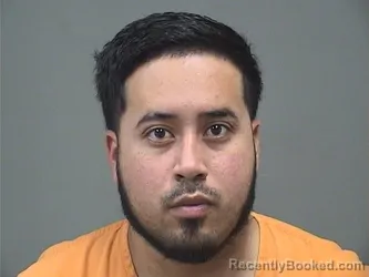 Mugshot of Brayan Roa Gutierrez booked in Mahoning County, Ohio on August 22, 2026