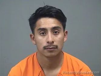 Mugshot of Christian Mendoza Mejia booked in Mahoning County, Ohio on August 22, 2026