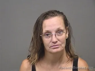 Mugshot of Melanie Paulin booked in Mahoning County, Ohio on August 23, 2026