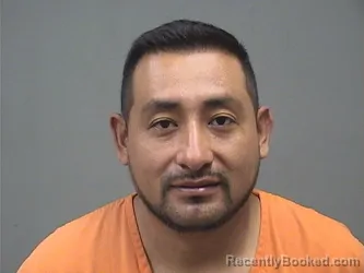 Mugshot of Rigo Adolfo Medrano Santiago booked in Mahoning County, Ohio on August 24, 2026