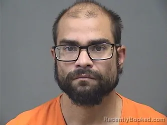 Mugshot of Mario Luis Vega booked in Mahoning County, Ohio on August 26, 2026