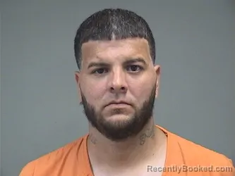 Mugshot of Edgardo Esteras-Diaz booked in Mahoning County, Ohio on August 27, 2026