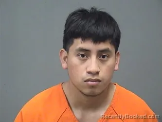 Mugshot of Rony Alexander Rafael Caal Yaxcal booked in Mahoning County, Ohio on August 27, 2026