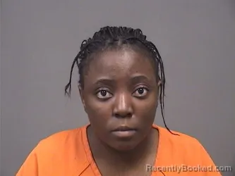 Mugshot of Tabita Mbengi booked in Mahoning County, Ohio on October 11, 2026