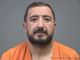 Mugshot of Anderson Giraldo Vargas booked in Mahoning County, Ohio on October 12, 2026