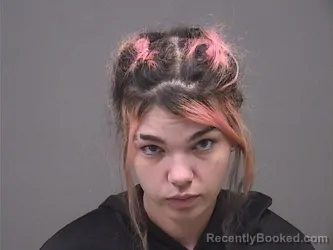Mugshot of Jenna Marie King booked in Mahoning County, Ohio on October 13, 2026