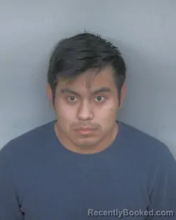 Mugshot of AYMER SEBASTIAN MENDEZ JIMENEZ