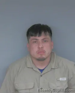 Mugshot of LUIS JESUS AGUILAR booked in Mercer County, Ohio on March 22, 2026