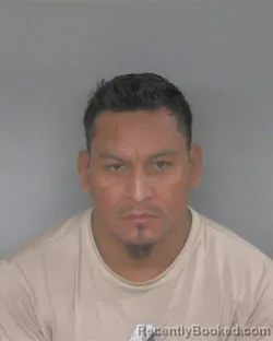 Mugshot of Munguia Vasquez booked in Mercer County, Ohio on August 29, 2026