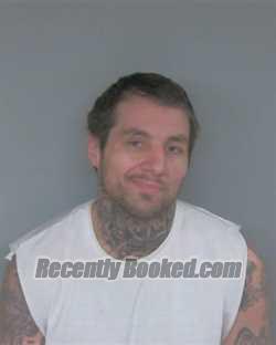 Booking photo from Mercer County, Ohio
