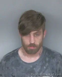 Mugshot of JUSTIN ALLEN WHITE booked in Mercer County, Ohio on April 10, 2026