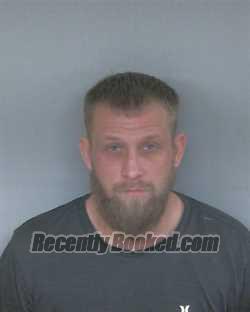 Booking photo from Mercer County, Ohio