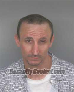 Booking photo from Mercer County, Ohio