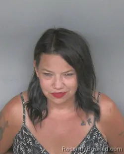 Mugshot of Ashley Erin Saunders booked in Mercer County, Ohio on August 29, 2026