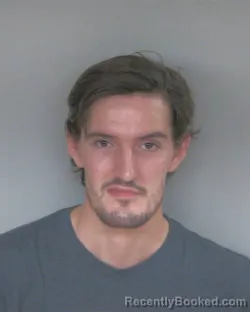 Mugshot of Ian Quincy Cahill booked in Mercer County, Ohio on September 3, 2026