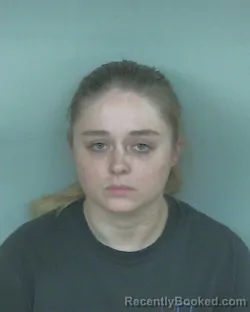 Mugshot of TAYLOR NICOLE SCHROER booked in Mercer County, Ohio on May 3, 2026